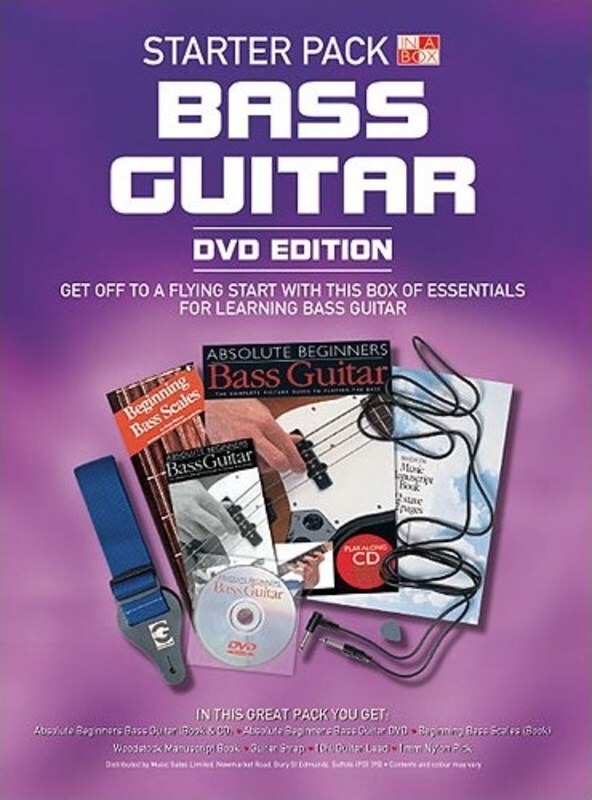 Starter Pack DVD Edition - Bass Guitar (Package) Book