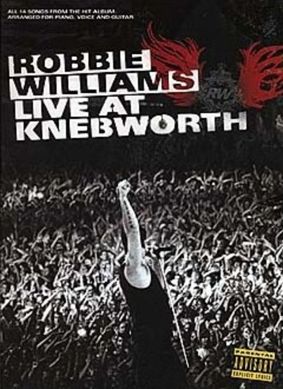 Robbie Williams - Live At Knebworth PVG (Softcover Book)