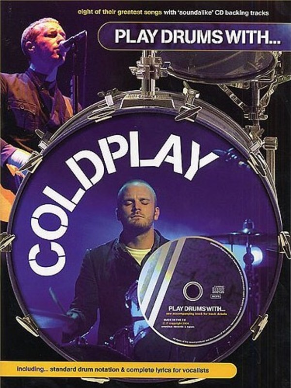 Play Drums With Coldplay Softcover Book/CD
