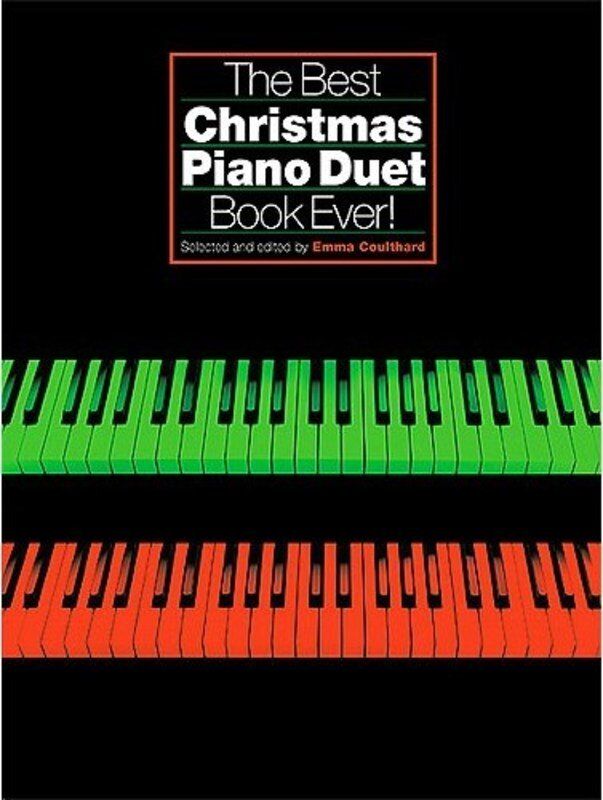 Christmas Piano Duet Book for Grades 1-3 by Emma Coulthard, 52 Pages, Includes Popular Songs & Traditional Carols