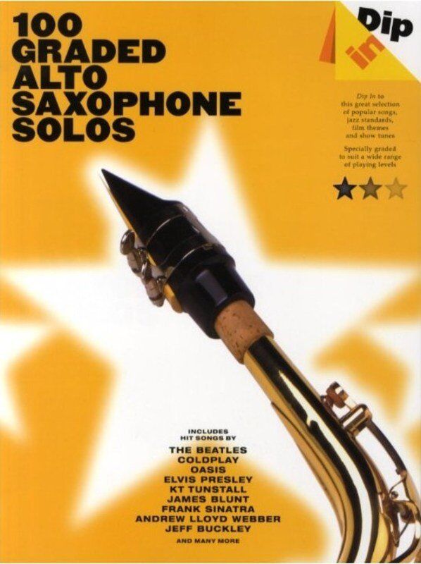 Dip In 100 Graded Alto Sax Solos Sheet Music