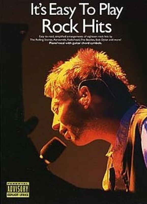 Its Easy To Play Rock Hits PVG (Softcover Book)