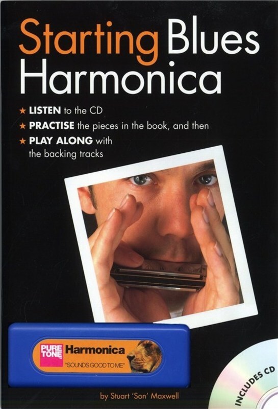Starting Blues Harmonica Book/CD Inc Harmonica (Softcover Book/CD)