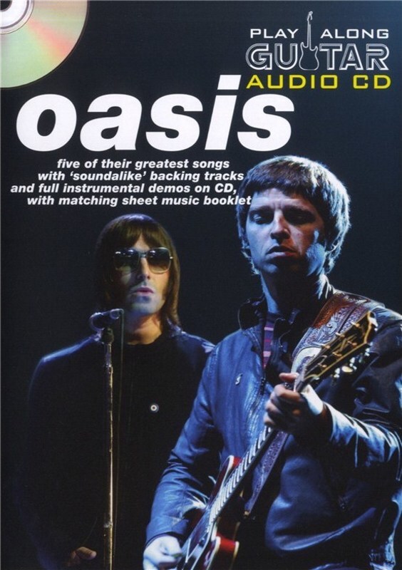 Play Along Guitar Oasis Booklet/CD (Softcover Book/CD)