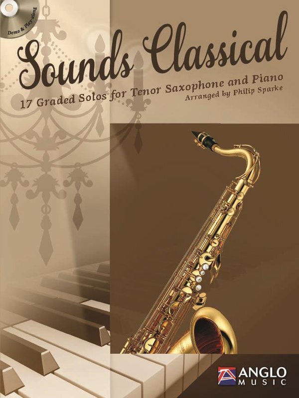 Sounds Classical Tenor Sax Softcover Book/CD
