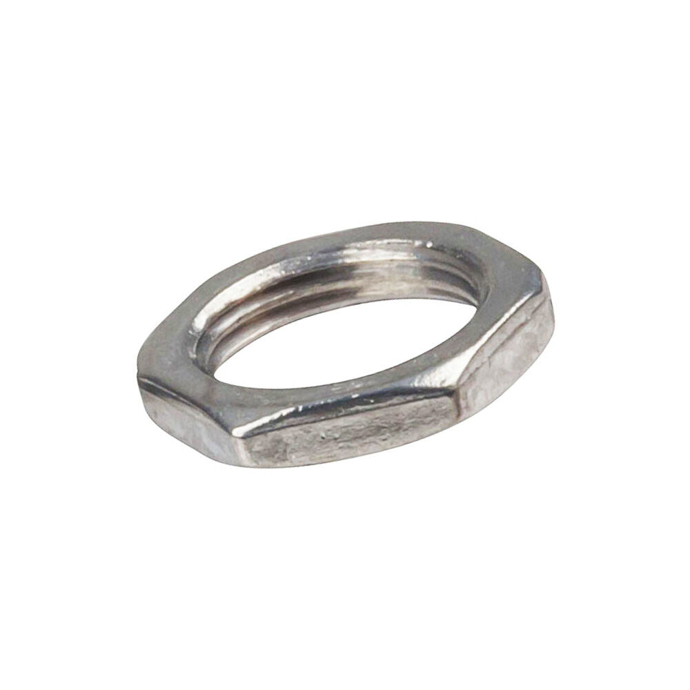 GT Nickel Threaded Nut for Potentiometer or Jack Socket 3/8" x 32 (Pk-20)