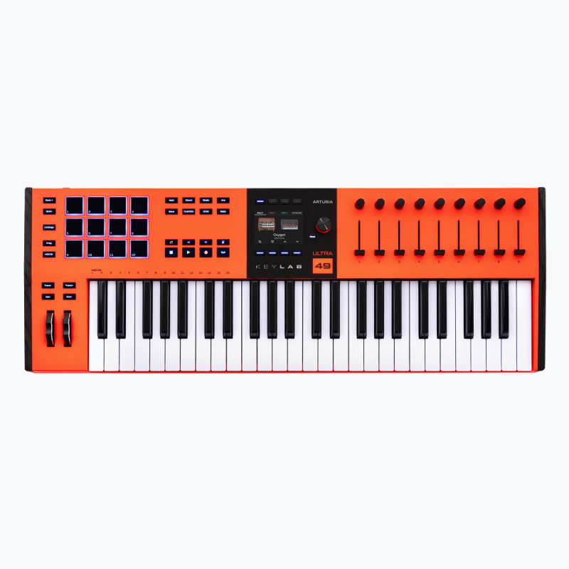 Arturia KeyLab 49 MK3 MIDI Controller with Ultra Orange Finish