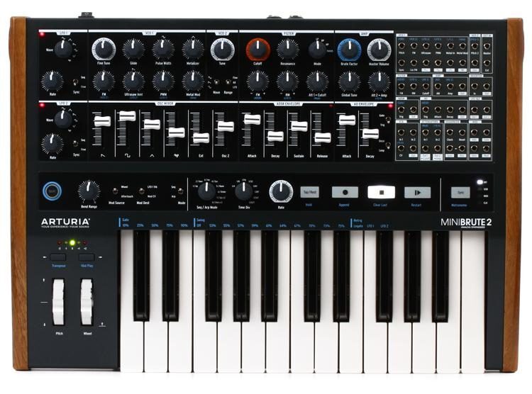 Arturia MiniBrute 2 Analog Synthesizer Semi-Modular