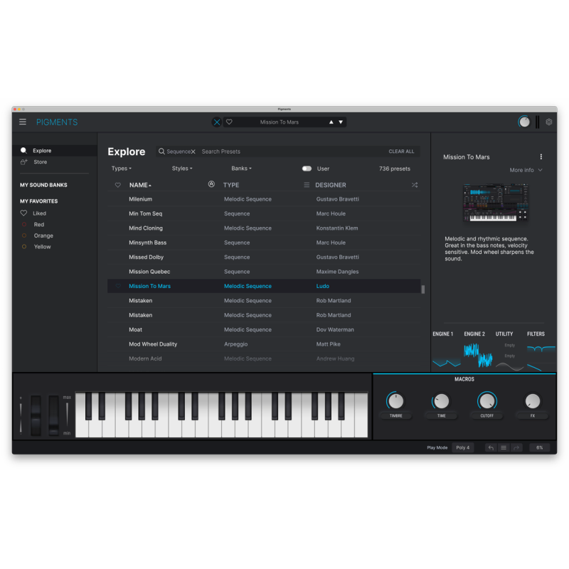 Arturia Pigments 4 Download Code for Education - 50% Discount on Bestselling Software Titles — view 5
