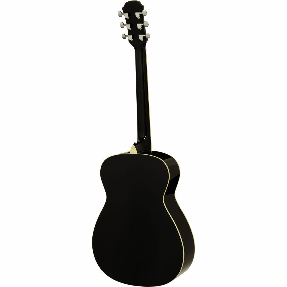 Aria AFN-15 Prodigy Series Acoustic Folk Body Guitar Black Gloss — view 2