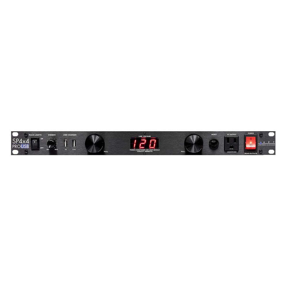 Art SP4x4 PRO USB LED Metered Power Distribution System