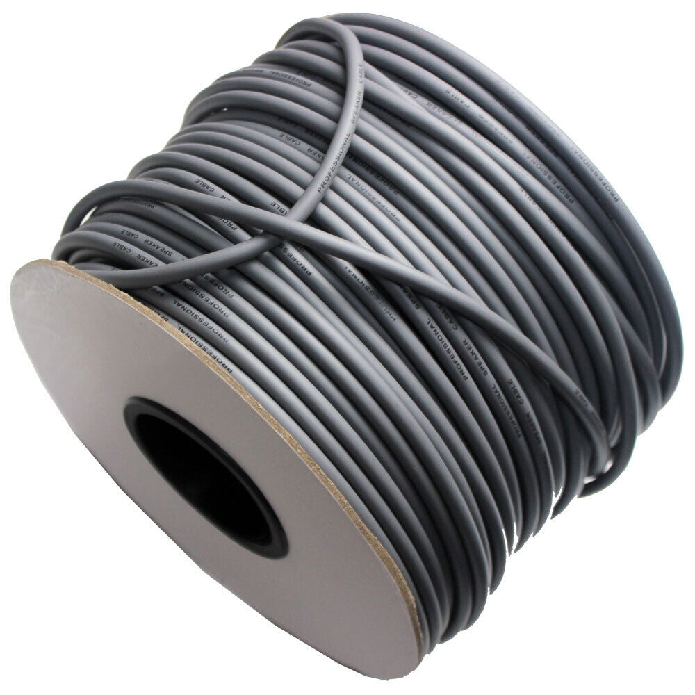 Leem 100m 2 Core 2.5mm 16-Gauge Bulk Speaker Cable with PVC Shield — view 2