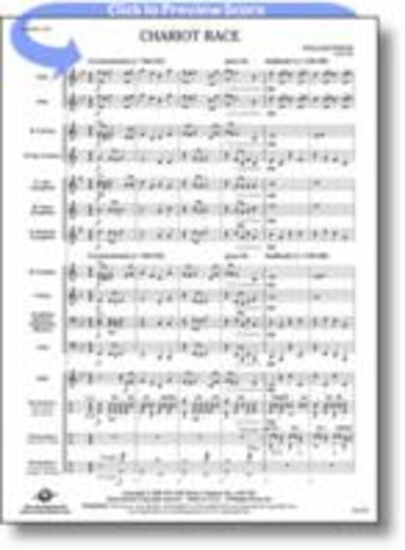 Chariot Race Concert Band Score/Parts Book