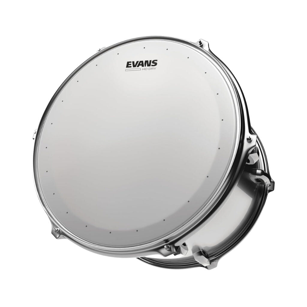Evans Genera HD Dry Coated Drumhead - 18 Inch, 2-Ply, Level 360 Technology, Dry Vent Perforations, USA Made — view 2