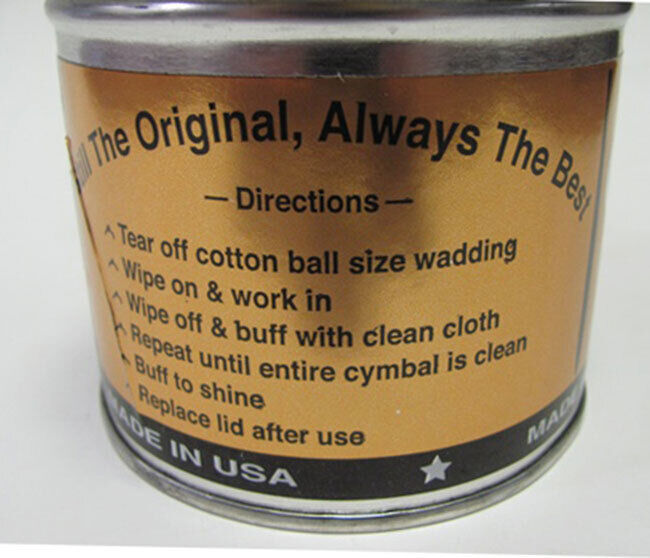 Buckaroo B200 Cymbal Cleaner and Polish Cloth — view 3