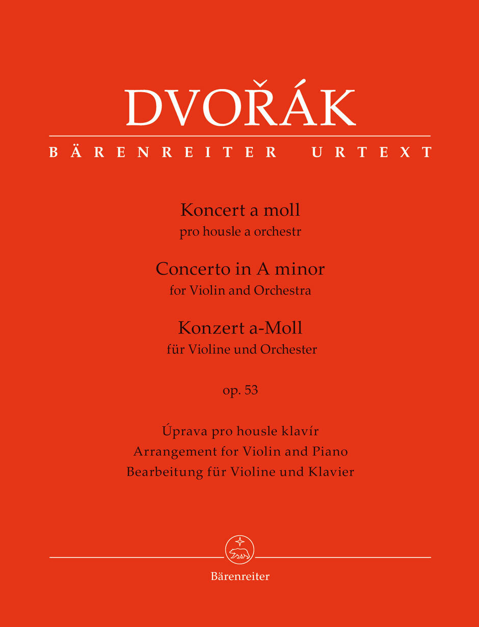 Concerto For Violin And Orchestra In A Minor Op. 53