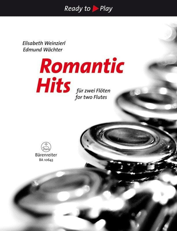 Romantic Hits for Two Flutes — Flute Duet, arr. Weinzierl & Wachter (Barenreiter)
