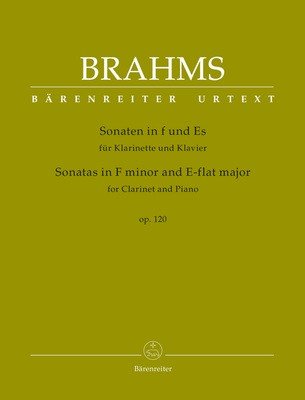 Brahms: Sonatas, Op. 120 — Clarinet and Piano, Urtext (Barenreiter)