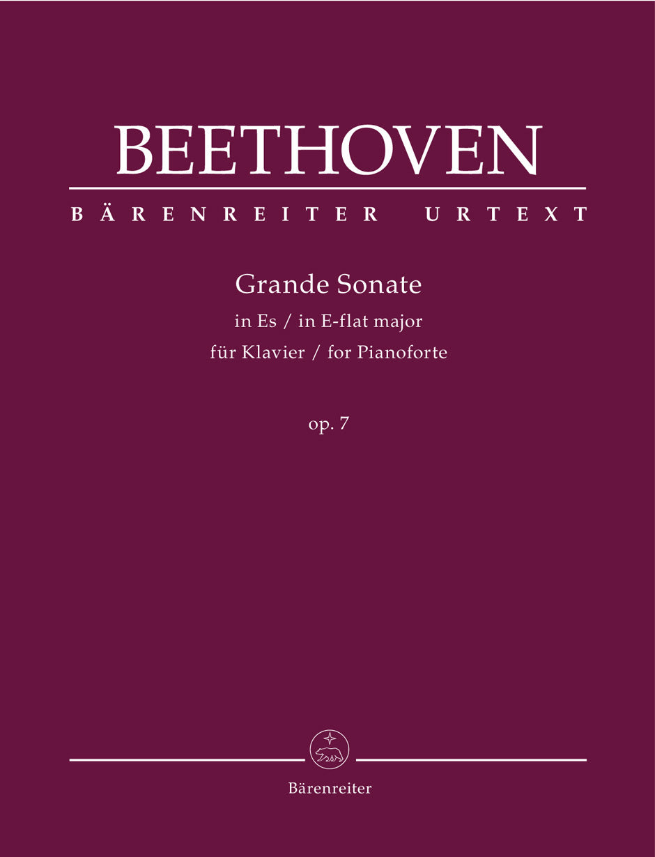 Grande Sonate For Pianoforte In E-Flat Major Op. 7