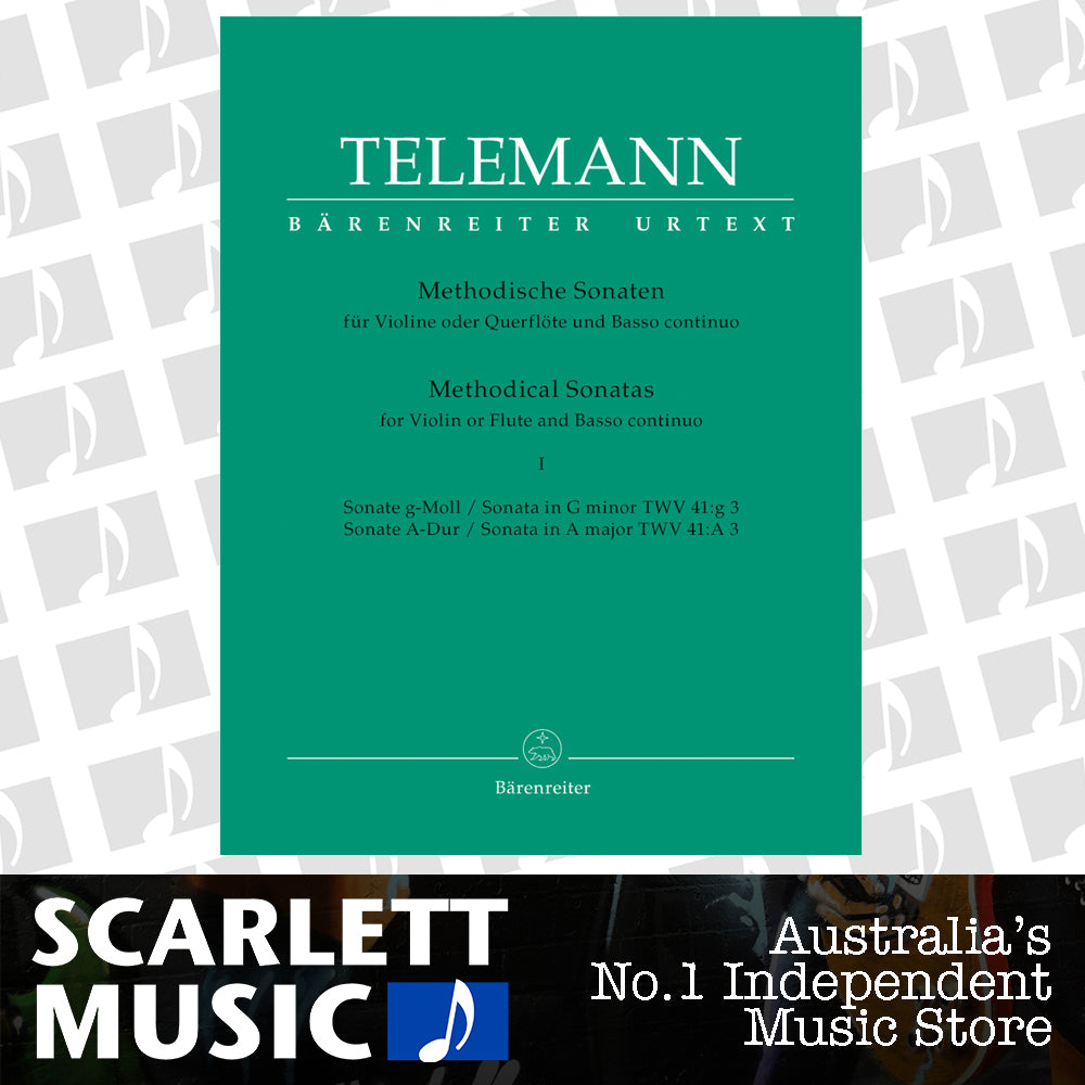 Methodical Sonatas For Violin (Flute) And Bc — view 2