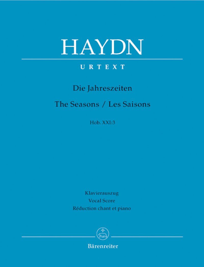 Haydn - The Seasons Hob XX1/3 Vocal Score