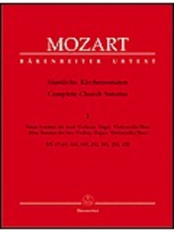 Church Sonatas Comp Book 1 2 Violin Org Vc Book