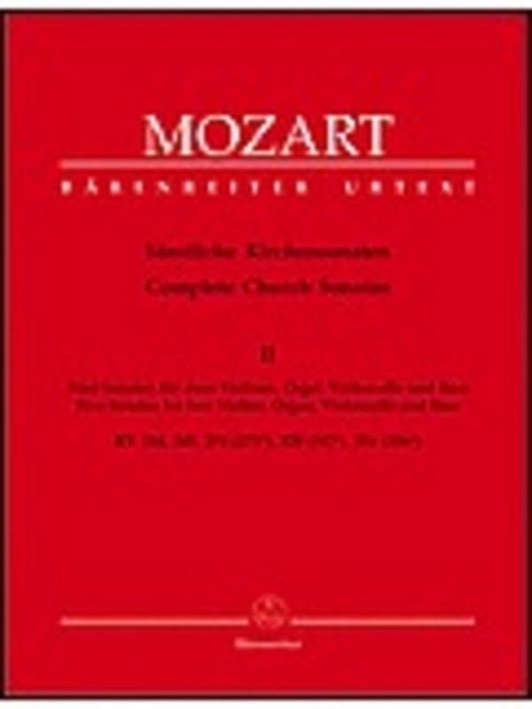 Church Sonatas Comp Book 2 2Violin Org Vc Book