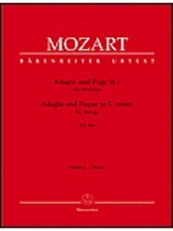 Adagio And Fugue K 546 C Min Score/Parts