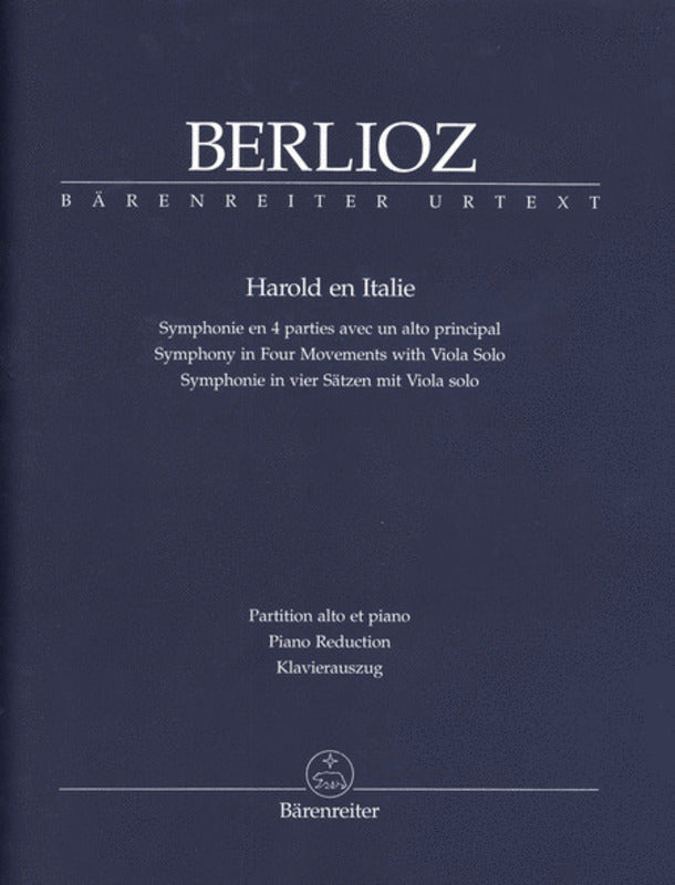Harold In Italy Op 16 Vla/Piano Book