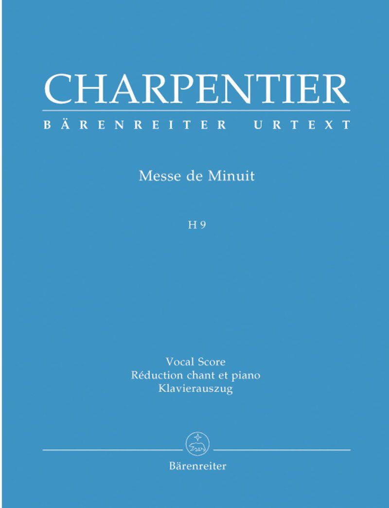Charpentier Messe de Minuit H9 Vocal Score, Barenreiter, 54 Pages, Urtext Series