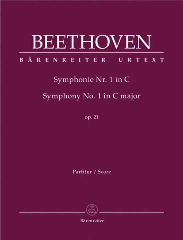 Symphony No 1 Op 21 C Fsc