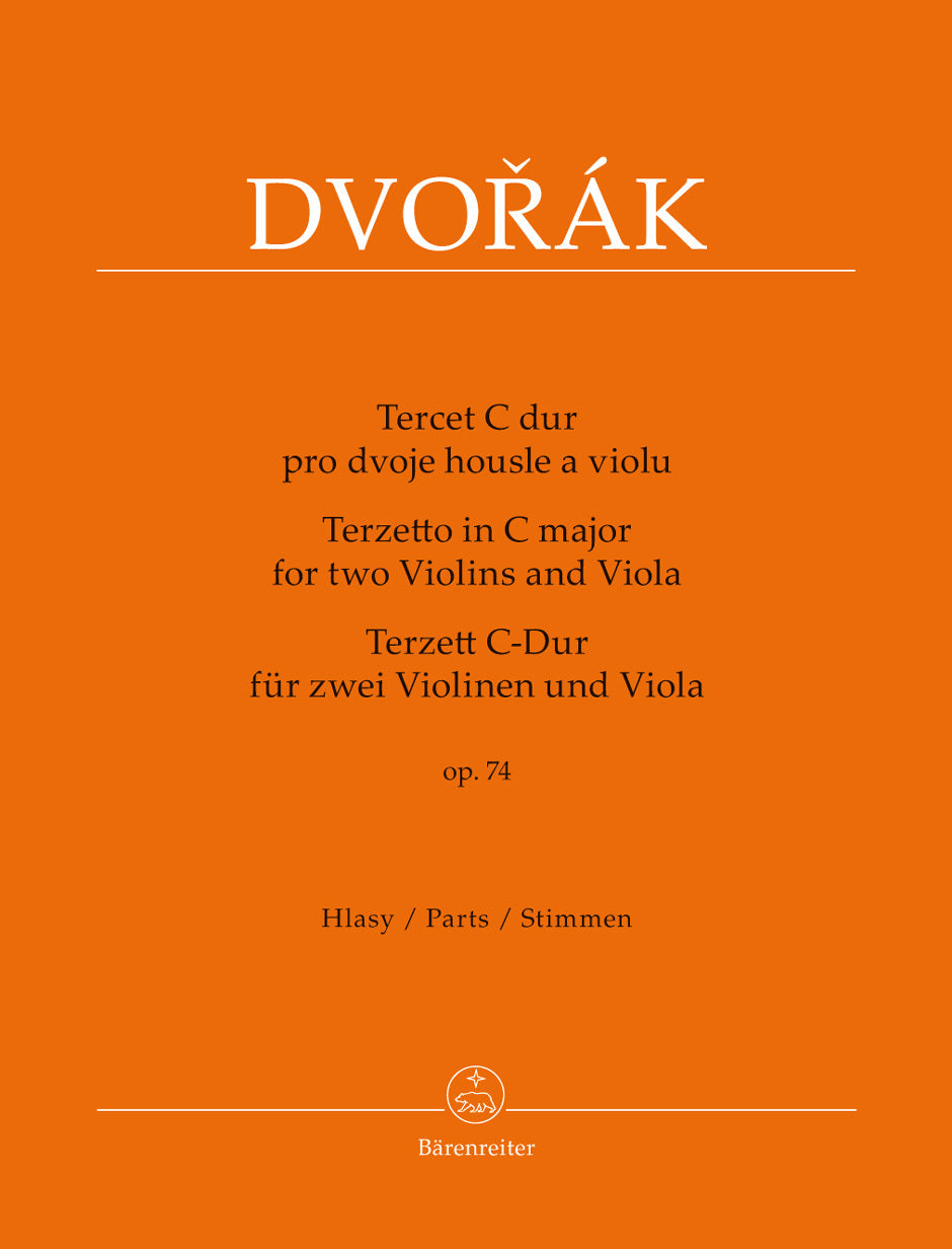 Terzetto For Two Violins And Viola In C Major Op. 74