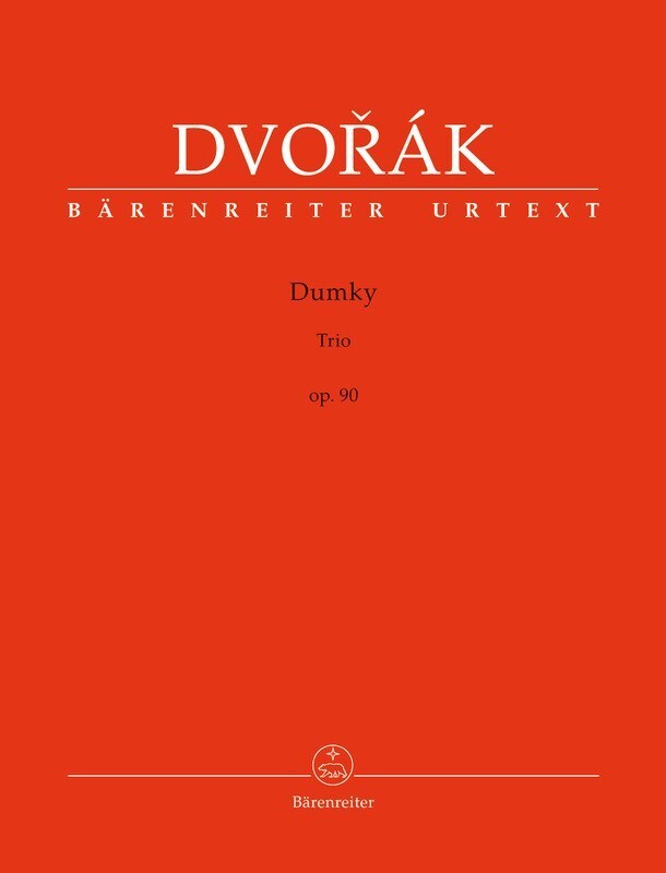 Dumky Trio Op 90 E Min Violin Vc Piano Urtext Urtext Edition Book