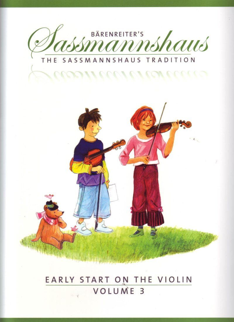 Early Start on the Violin Vol 3 by Egon Sassmannshaus - 71 Pages, Barenreiter
