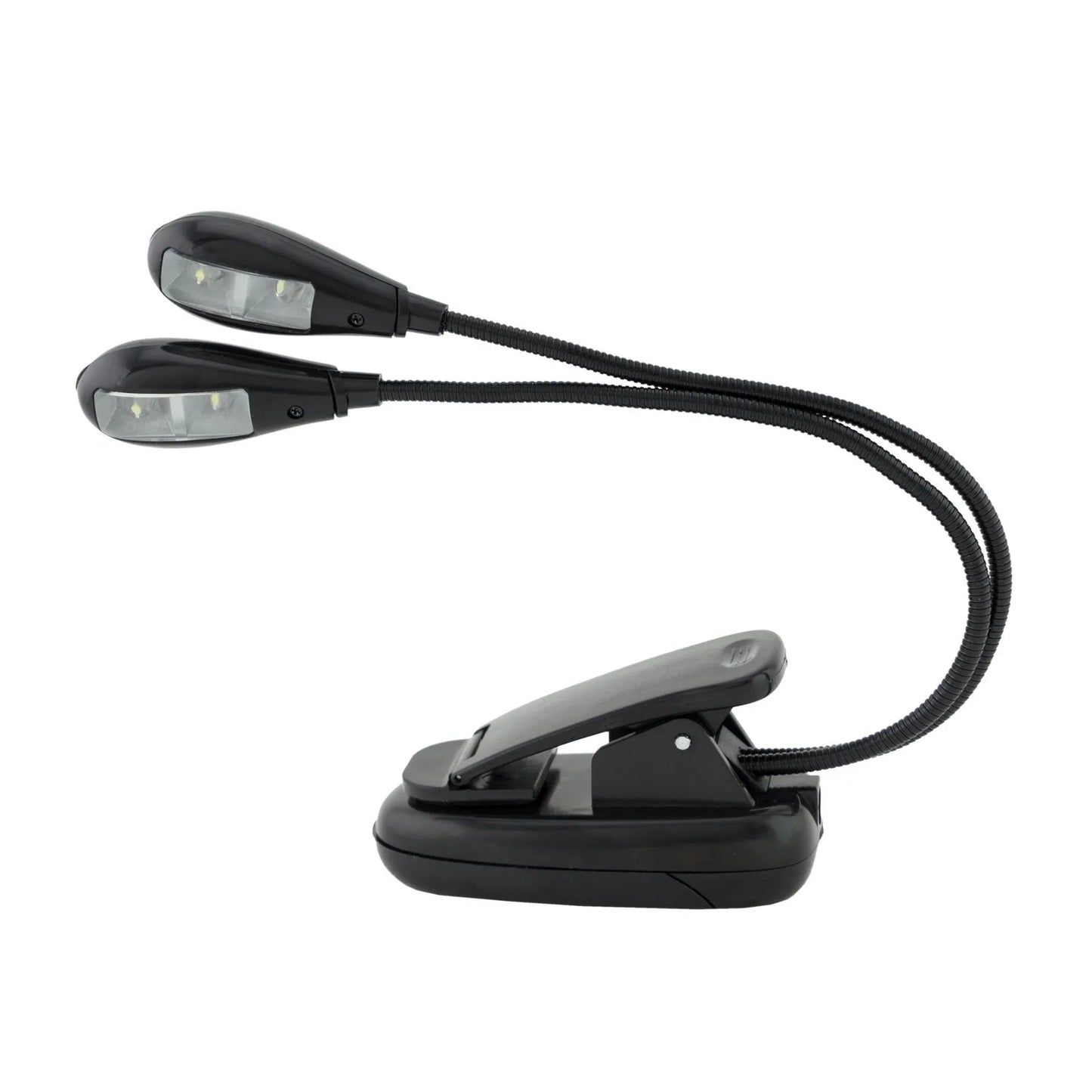 Big Band Twin LED Clip-On Light - Black