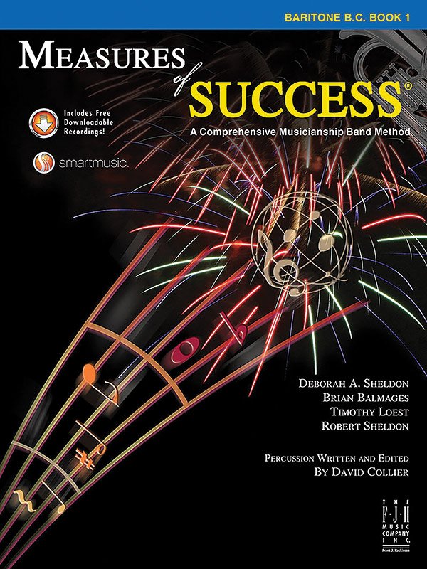 Measures of Success — Baritone (Bass Clef) Book 1 (FJH Music Company)