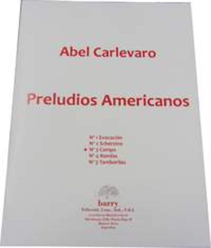 Preludios Americanos No 3 Guitar Book