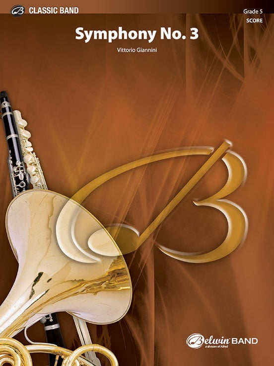 Symphony No 3 for Band CB Grade 5 Conductor Score