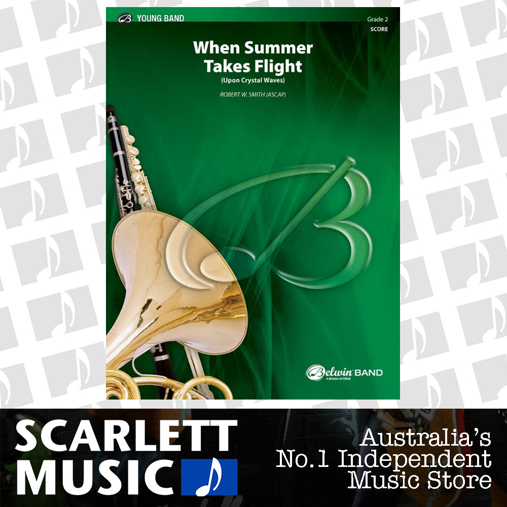 When Summer Takes Flight Concert Band Grade 2 Conductor Score — view 2