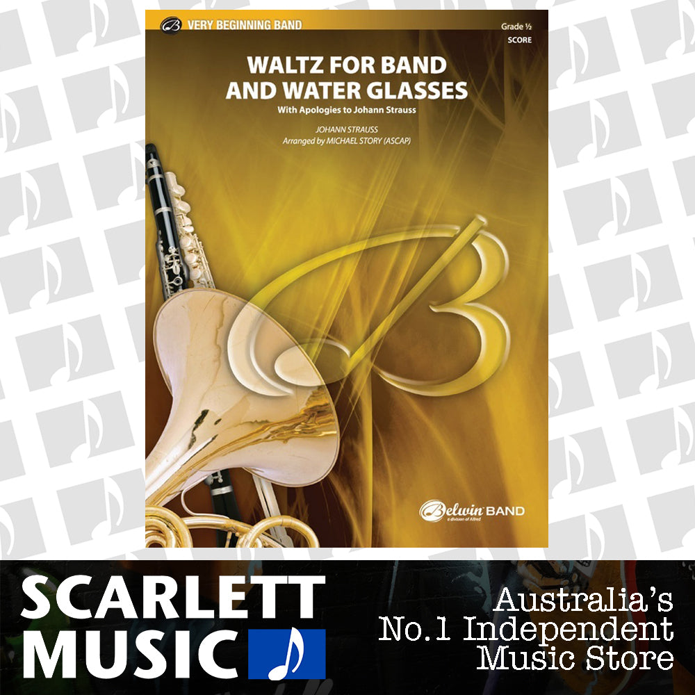 Waltz for Band and Water Glasses Concert Band Sheet Music CB Gr 0.5 Score — view 2