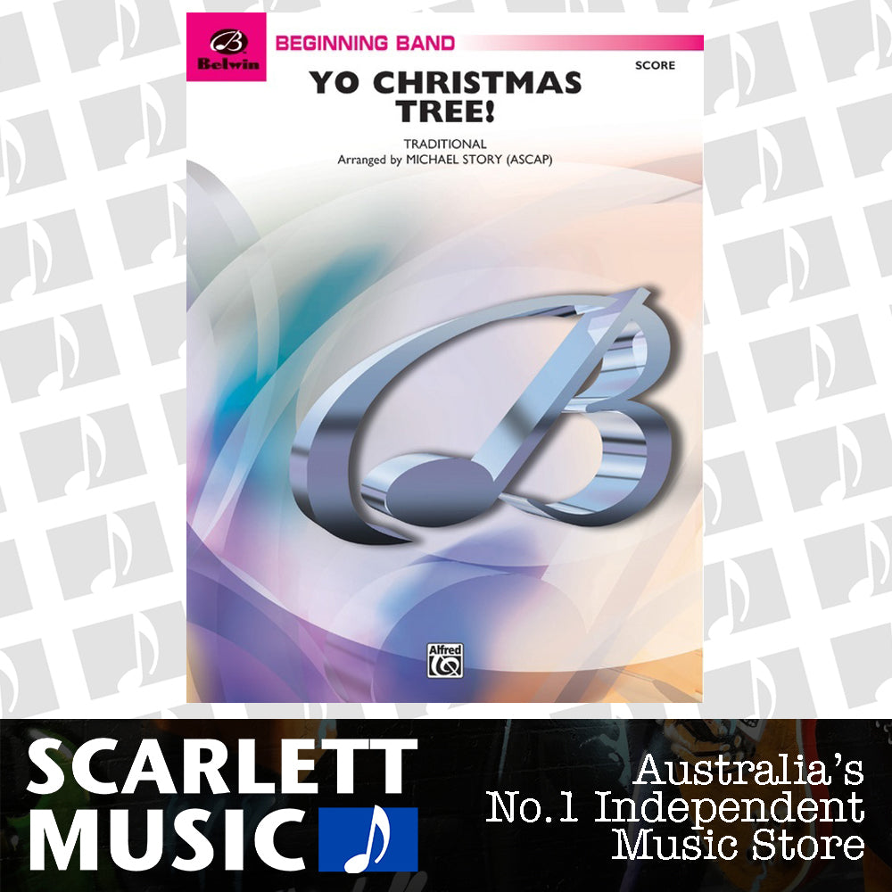 Yo Christmas Tree Concert Band Grade 1 Conductor Score — view 2