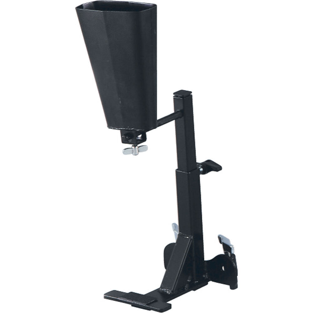 Peace Cowbell with Bass Drum Pedal Mount Set