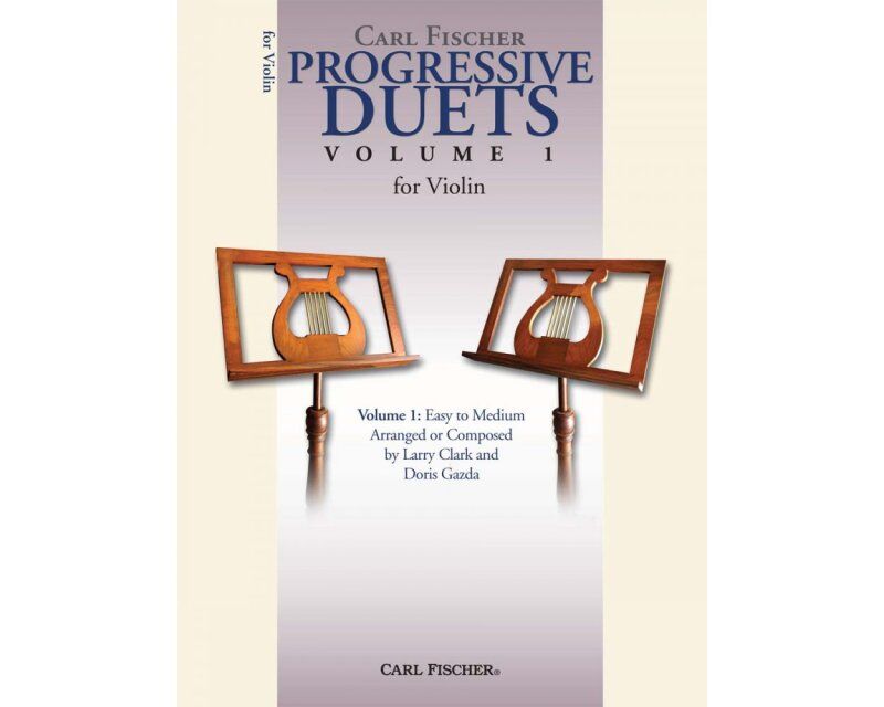 Progressive Duets Vol 1 for Violin by Doris Gazda & Larry Clark, Carl Fischer, 32 pages — view 2