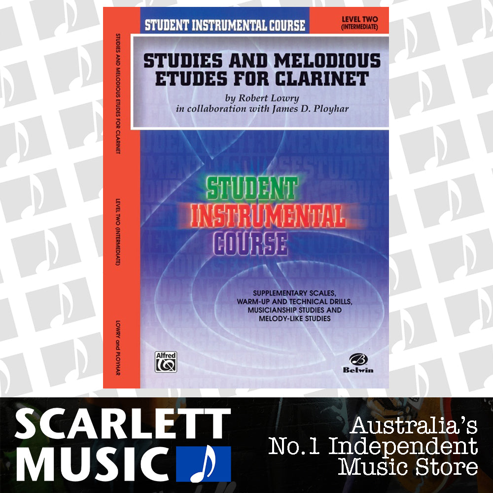 Studies and Etudes for Clarinet 2 — view 2