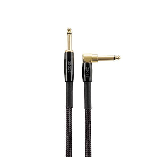 BOSS BIC-P10A Premium 10ft Instrument Cable - High-Fidelity with Straight to Right-Angle 1/4-inch Connectors — view 7