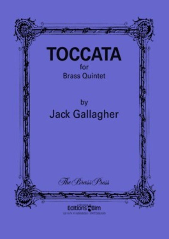Toccata For Brass Quintet Book