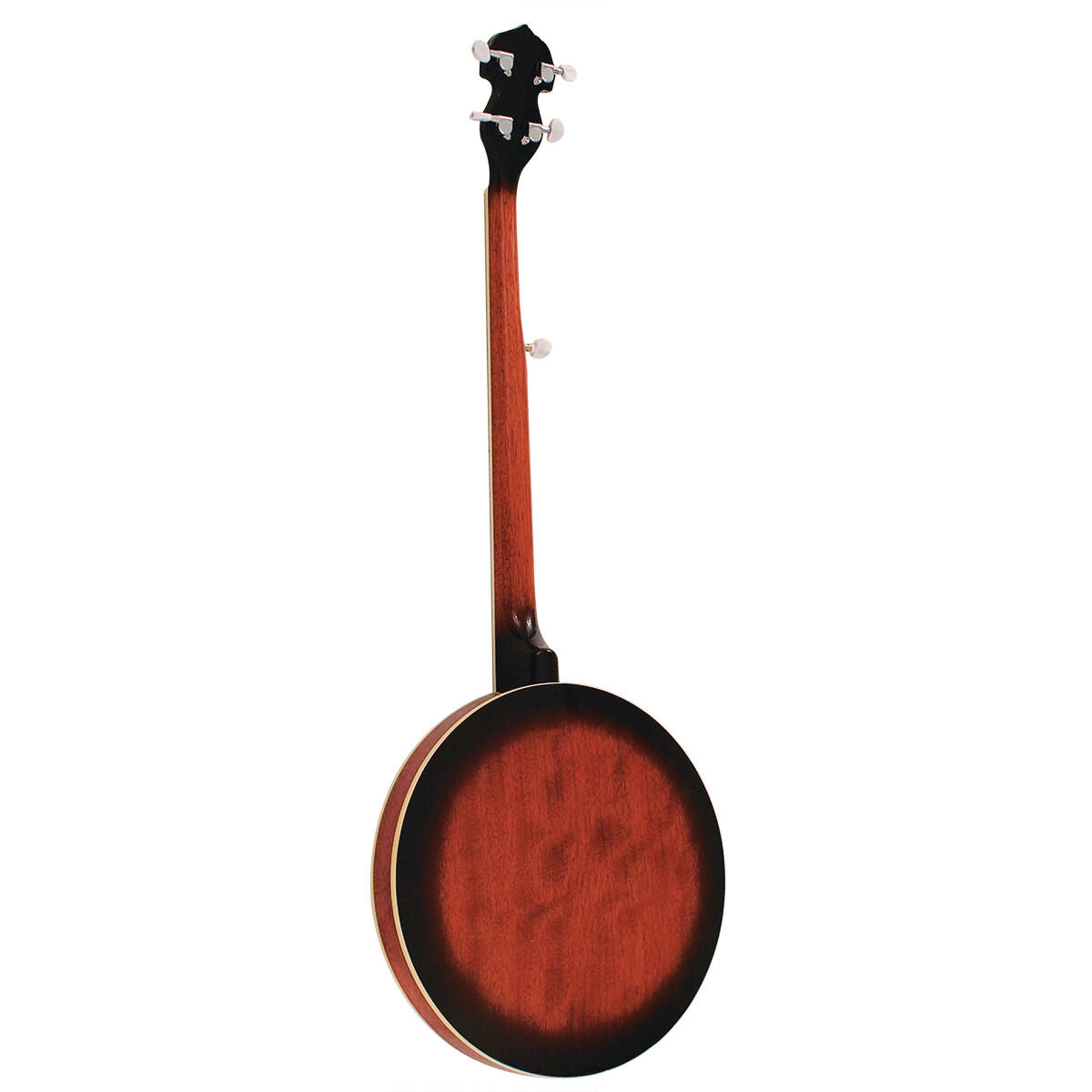 Barnes & Mullins BJ300 Perfect 5-String Banjo with Mahogany Resonator and Geared Machine Heads — view 6