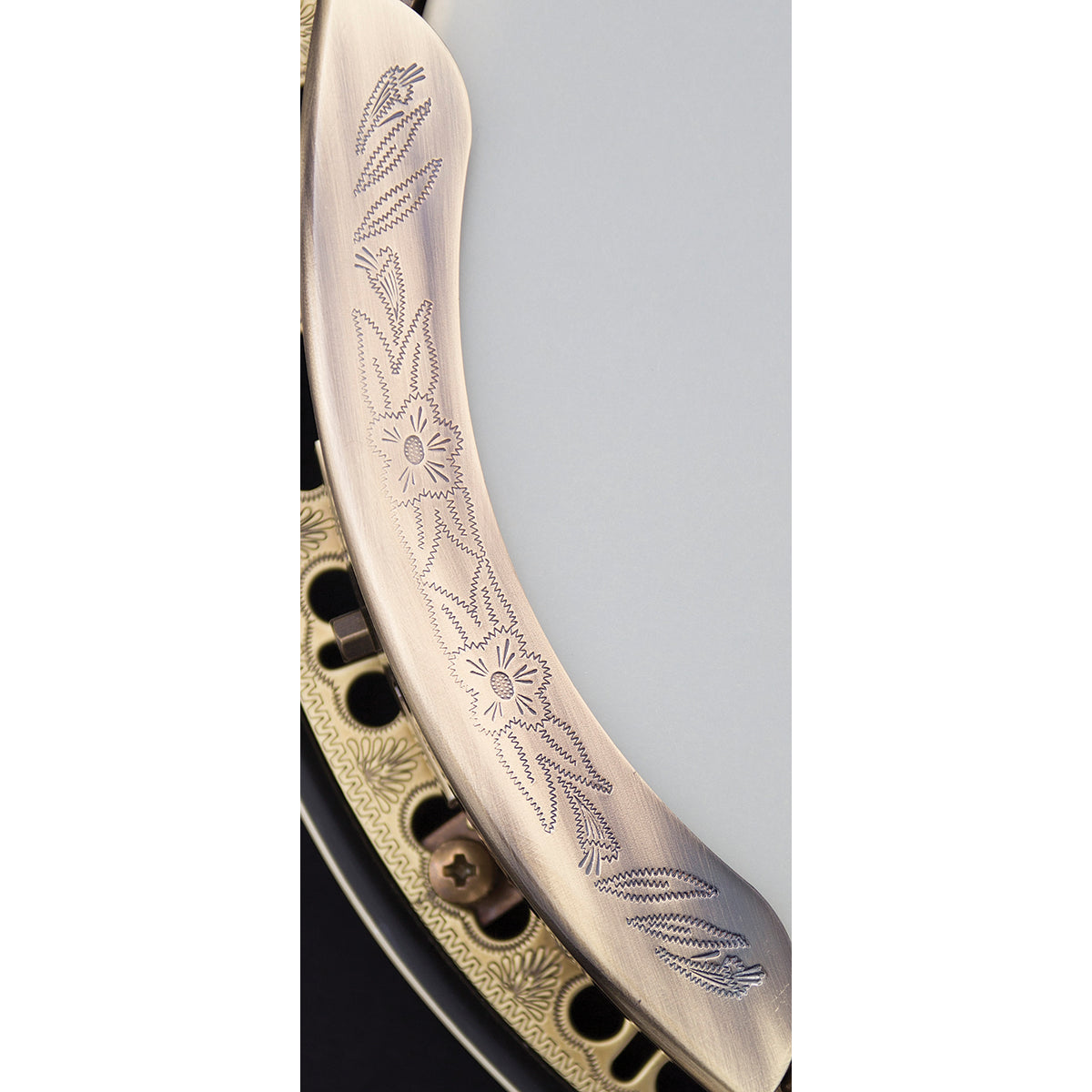 Barnes & Mullins BJ500M Troubadour 5-String Banjo with Burl Maple Resonator and Rolled Brass Tone Ring — view 6