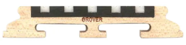 Grover 1/2 Inch Banjo Bridge 5-String with Ebony Insert BA952