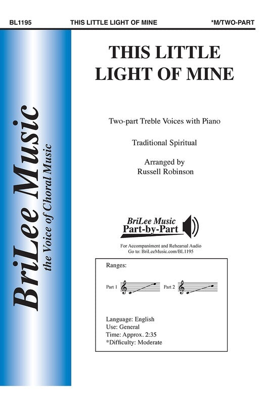 This Little Light Of Mine Sa Octavo